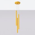 Lampa wisząca PASTELO 3P żółta