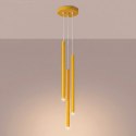 Lampa wisząca PASTELO 3P żółta