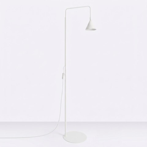 Lampa podłogowa NOX biała