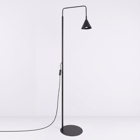 Lampa podłogowa NOX czarna