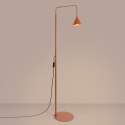 Lampa podłogowa NOX ochra czerwona