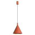 Lampa wisząca NOX 25 ochra czerwona