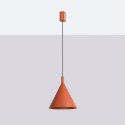 Lampa wisząca NOX 25 ochra czerwona