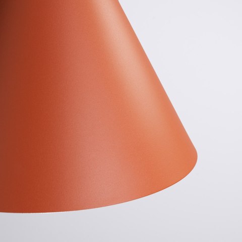 Lampa wisząca NOX 25 ochra czerwona
