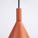 Lampa wisząca NOX 25 ochra czerwona