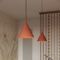 Lampa wisząca NOX 25 ochra czerwona