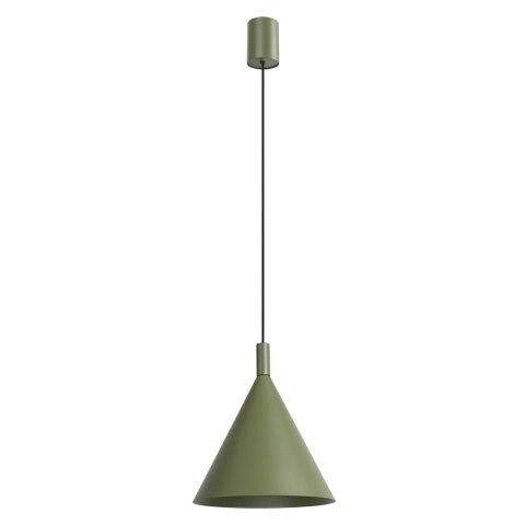 Lampa wisząca NOX 25 zielona oliwka
