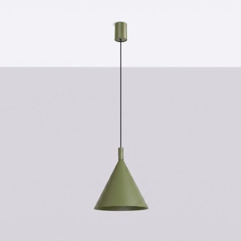 Lampa wisząca NOX 25 zielona oliwka
