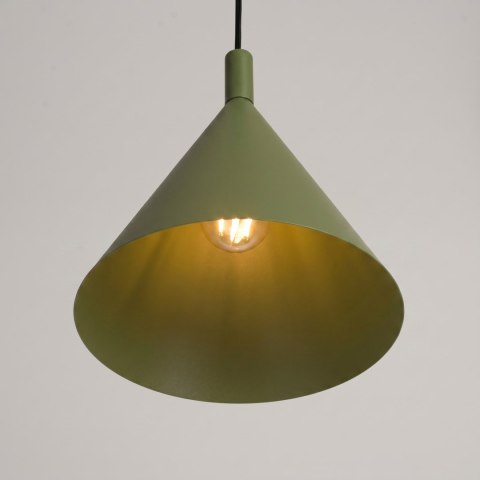 Lampa wisząca NOX 25 zielona oliwka
