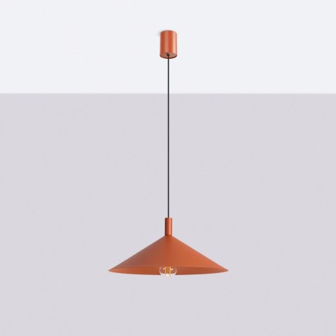 Lampa wisząca NOX 40 ochra czerwona