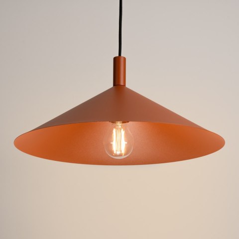 Lampa wisząca NOX 40 ochra czerwona