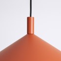 Lampa wisząca NOX 40 ochra czerwona