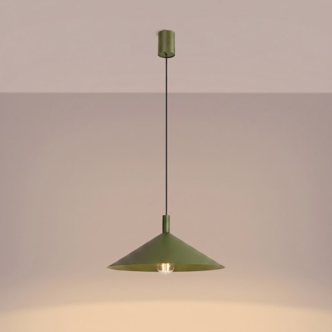 Lampa wisząca NOX 40 zielona oliwka