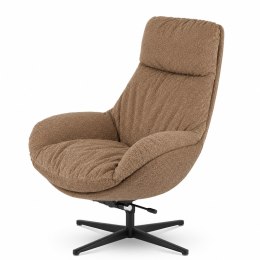 Fotel bujany Torsby w tkaninie Vinci Fabb XZ (Vinci 38) Brązowy Fabb (Vinci 38) Brązowy Fabb