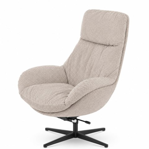Fotel bujany Torsby w tkaninie Vinci Fabb XZ (Vinci 26) Kremowy Fabb (Vinci 26) Kremowy Fabb