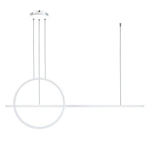 Lampa wisząca Linea No.2 120 40cm biała 3k