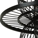 Light Prestige Rattanowa lampa wisząca Astra czarna 1xE27