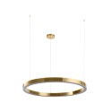 Lampa wisząca CIRCLE 100 cm - LED, ring mosiądz szczotkowany
