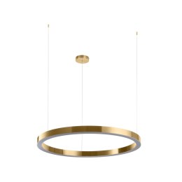 Lampa wisząca CIRCLE 100 cm - LED, ring mosiądz szczotkowany