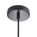 Lampa wisząca CONCRETE 12 cm- czarny beton, drewno