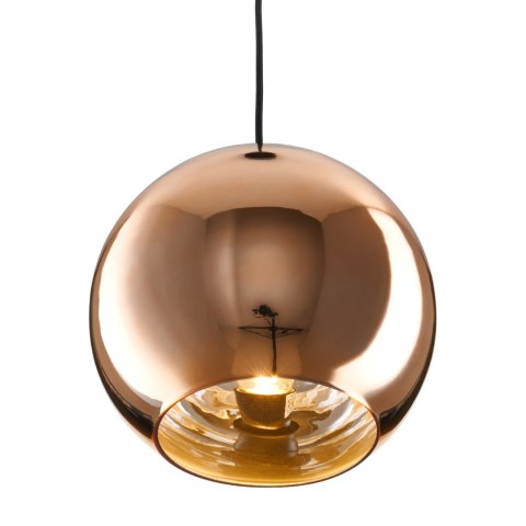 Lampa wisząca MIRROR GLOW - S miedziana 25 cm
