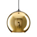 Lampa wisząca MIRROR GLOW - S złota 25 cm