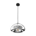 Lampa wisząca VICTORY GLOW M srebrna 30 cm