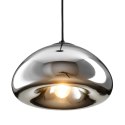 Lampa wisząca VICTORY GLOW M srebrna 30 cm