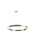 Lampa wisząca CIRCLE 100 cm - LED, ring nikiel szczotkowany