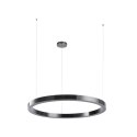 Lampa wisząca CIRCLE 100 cm - LED, ring tytan szczotkowany