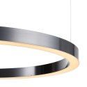 Lampa wisząca CIRCLE 100 cm - LED, ring tytan szczotkowany