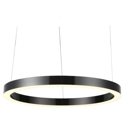 Lampa wisząca CIRCLE 100 cm - LED, ring tytan szczotkowany