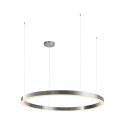 Lampa wisząca CIRCLE 120 cm - LED, ring nikiel szczotkowany