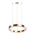 Lampa wisząca CIRCLE 2 60+80 cm - LED, rinig mosiądz szczotkowany na 1 podsufitce