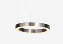 Lampa wisząca CIRCLE 3 40+60+60 cm - LED, ringi nikiel szczotkowany na 1 podsufitce