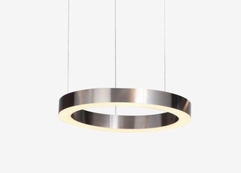 Lampa wisząca CIRCLE 3 40+60+60 cm - LED, ringi nikiel szczotkowany na 1 podsufitce