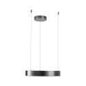Lampa wisząca CIRCLE 40 cm - LED, ring tytan szczotkowany
