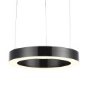 Lampa wisząca CIRCLE 40 cm - LED, ring tytan szczotkowany