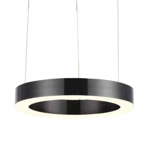 Lampa wisząca CIRCLE 40 cm - LED, ring tytan szczotkowany