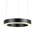 Lampa wisząca CIRCLE 40 cm - LED, ring tytan szczotkowany