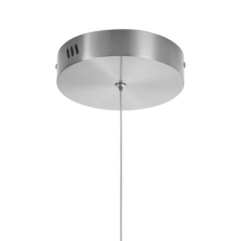 Lampa wisząca CIRCLE 60 cm - LED, ring nikiel szczotkowany