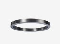Lampa wisząca CIRCLE 60 cm - LED, ring tytan szczotkowany