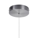 Lampa wisząca CIRCLE 60 cm - LED, ring tytan szczotkowany
