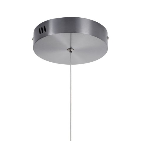Lampa wisząca CIRCLE 60 cm - LED, ring tytan szczotkowany