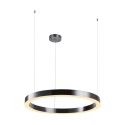 Lampa wisząca CIRCLE 80 cm - LED, ring tytan szczotkowany