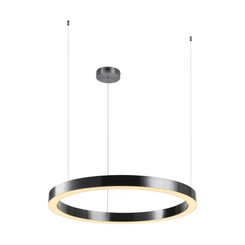 Lampa wisząca CIRCLE 80 cm - LED, ring tytan szczotkowany