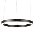 Lampa wisząca CIRCLE 80 cm - LED, ring tytan szczotkowany