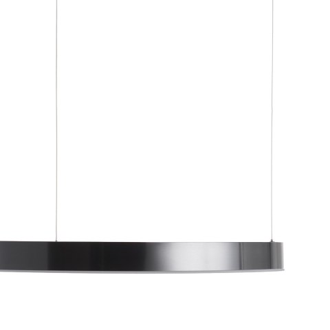 Lampa wisząca CIRCLE 80 cm - LED, ring tytan szczotkowany