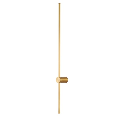 Lampa ścienna SPARO 100 cm złoty szczotkowany