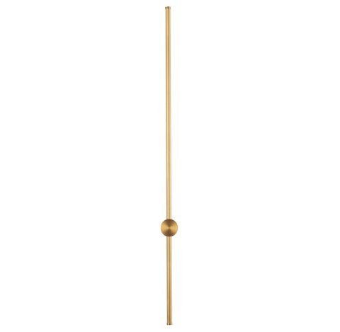 Lampa ścienna SPARO 100 cm złoty szczotkowany